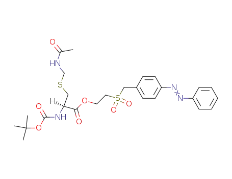 2-[[4-(페닐아조)벤질]술포닐]에틸 S-(아세트아미도메틸)-N-(tert-부톡시카르보닐)-L-시스테네이트