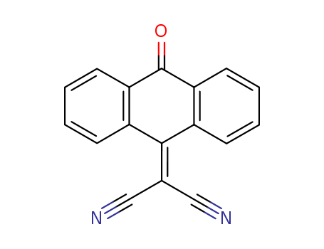 Propanedinitrile,2-(10-oxo-9(10H)-anthracenylidene)- cas  10395-02-5