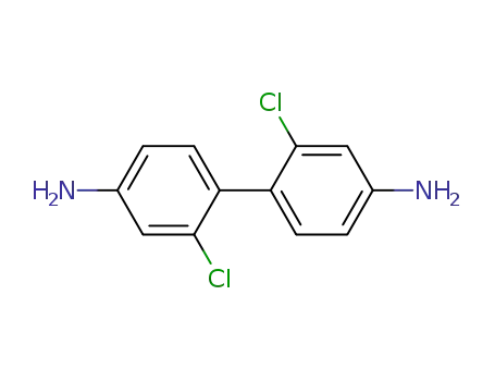 Molecular Structure of 84-68-4 (2,2'-dichlorobenzidine)