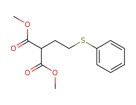 Dimethyl 2-(2-phenylsulfanylethyl)propanedioate