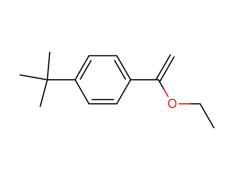Benzene, 1-(1,1-dimethylethyl)-4-(1-ethoxyethenyl)-