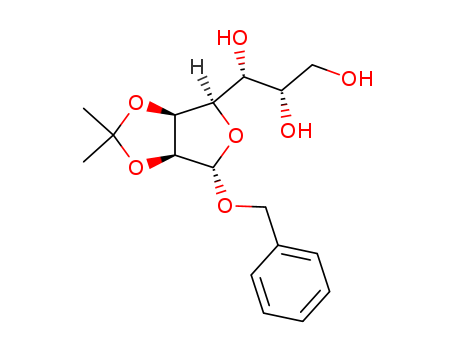 Benzyl 2,3-O-isopropylidene-L-glycero-a-D- mannoheptofuranoside