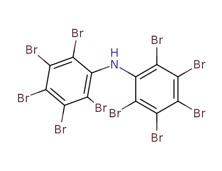 Molecular Structure of 84852-54-0 (pentabromo-N-(pentabromophenyl)aniline)