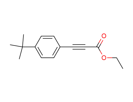 Molecular Structure of 109034-26-6 (ETHYL 3-(4-TERT-BUTYLPHENYL)PROPIOLATE)