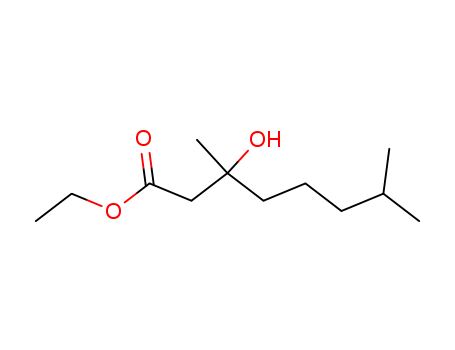 Octanoic acid,3-hydroxy-3,7-dimethyl-, ethyl ester