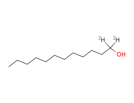 Molecular Structure of 2158-98-7 (dodecan-1,1-d2-1-ol)