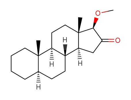 17β-methoxy-5α-androstane-3,16-dione