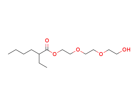 Molecular Structure of 63468-14-4 (2-[2-(2-hydroxyethoxy)ethoxy]ethyl 2-ethylhexanoate)
