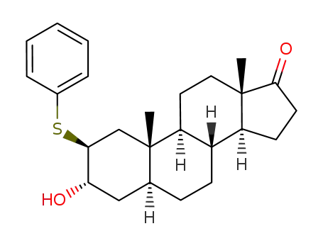 3α-hydroxy-2β-phenylthioandrostan-17-one