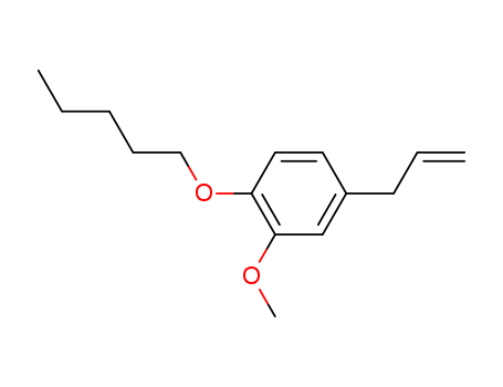 Benzene,2-methoxy-1-(pentyloxy)-4-(2-propen-1-yl)-