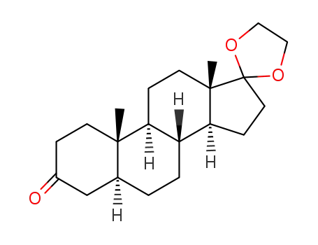 (5S,8R,9S,10S,13S,14S)-10,13-dimethyltetradecahydrospiro[cyclopenta[a]phenanthrene-17,2'-[1,3]dioxolan]-3(2H)-one