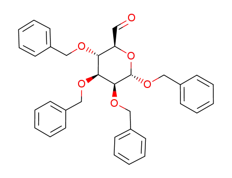 (2S,3S,4S,5S,6S)-3,4,5,6-tetrabenzyloxytetrahydropyran-2-carbaldehyde