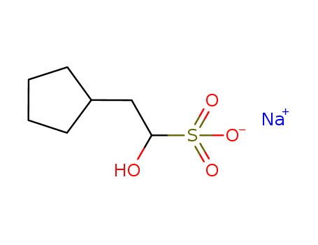 Cyclopentaneethanesulfonicacid, a-hydroxy-, sodium salt (1:1)