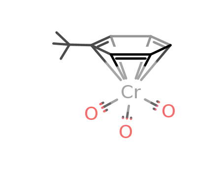 Molecular Structure of 12110-51-9 (Chromium, tricarbonyl[(1,2,3,4,5,6-η)-(1,1-dimethylethyl)benzene]-)