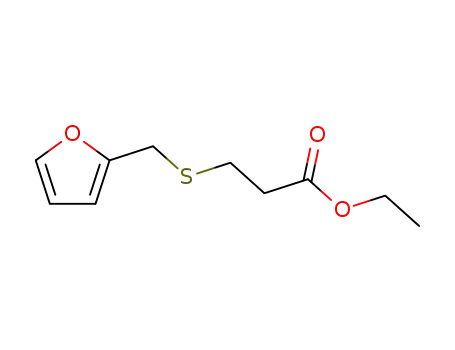 Molecular Structure of 94278-27-0 (Ethyl 3-(furfurylthio)propionate)