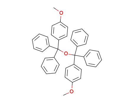 Molecular Structure of 861540-74-1 (bis-(4-methoxy-trityl)-ether)