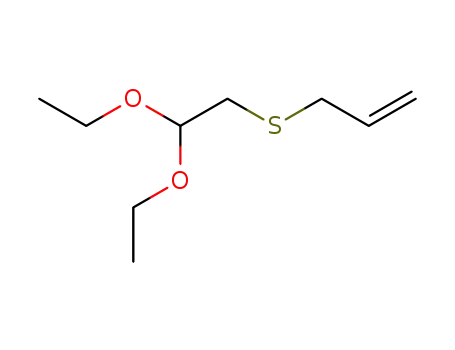 Molecular Structure of 84824-84-0 (ALLYL(2,2-DIETHOXYETHYL)SULFANE)