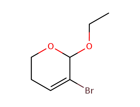 Molecular Structure of 32513-73-8 (3-bromo-2-ethoxy-5,6-dihydro-2H-pyran)
