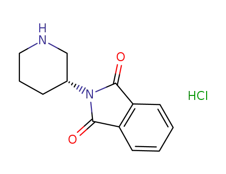 3-(R)-piperidinyl phthalimide hydrochloride