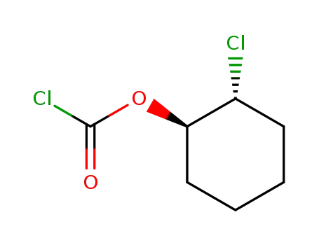 Molecular Structure of 85661-27-4 (2-chlorocyclohexyl chloroformate)