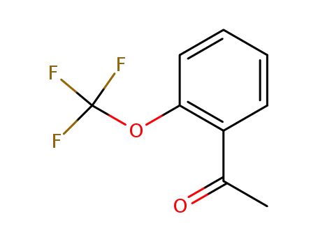 Molecular Structure of 220227-93-0 (2'-(TRIFLUOROMETHOXY)ACETOPHENONE)