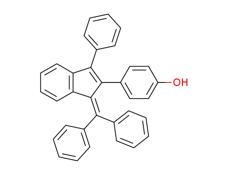 4-(1-benzhydrylidene-3-phenyl-inden-2-yl)-phenol