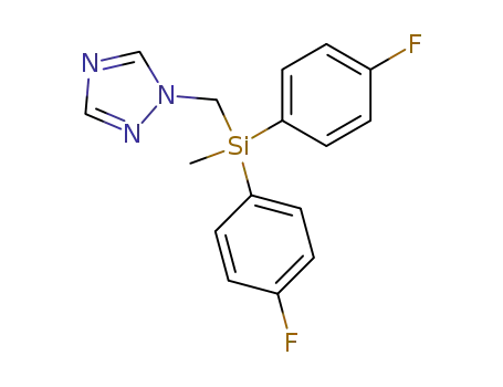Molecular Structure of 85509-19-9 (Flusilazole)