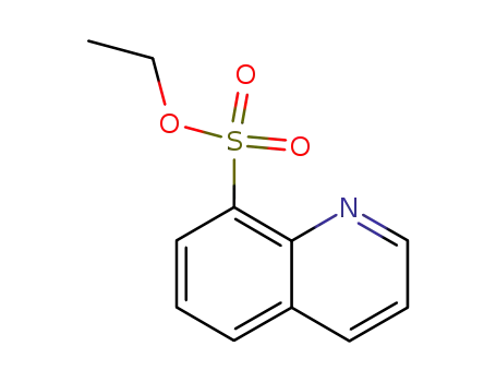 Molecular Structure of 313996-78-0 (ethyl-8-quinoline sulfonate)