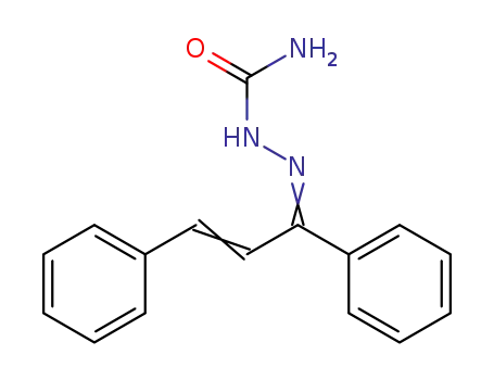 Molecular Structure of 16983-74-7 (Chalcone semicarbazone)