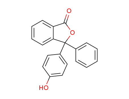 1(3H)-Isobenzofuranone,3-(4-hydroxyphenyl)-3-phenyl-