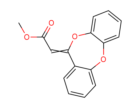 Acetic acid,2-(11H-dibenzo[b,e][1,4]dioxepin-11-ylidene)-, methyl ester