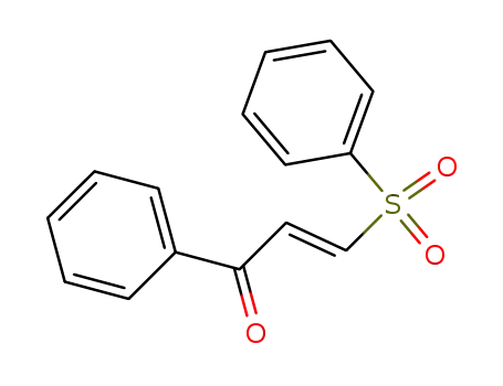 2-Propen-1-one, 1-phenyl-3-(phenylsulfonyl)-, (E)-