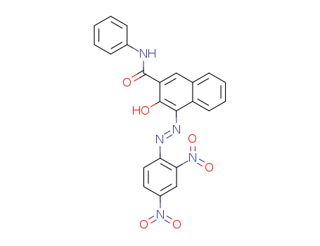 2-Naphthalenecarboxamide, 4-((2,4-dinitrophenyl)azo)-3-hydroxy-N-phenyl-