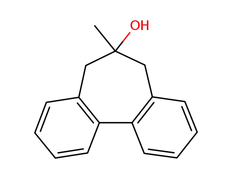 6-hydroxy-6-methyl-6,7-dihydro-dibenzo[a,c]cycloheptane