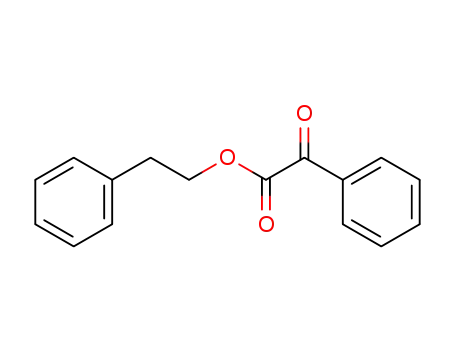 Molecular Structure of 244263-79-4 (2-phenylethyl 2-oxo-2-phenylacetate)
