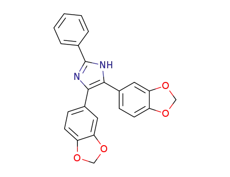 4,5-bis-benzo[1,3]dioxol-5-yl-2-phenyl-1<i>H</i>-imidazole