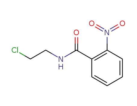 Molecular Structure of 84946-21-4 (N-(2-chloroethyl)-2-nitrobenzamide)