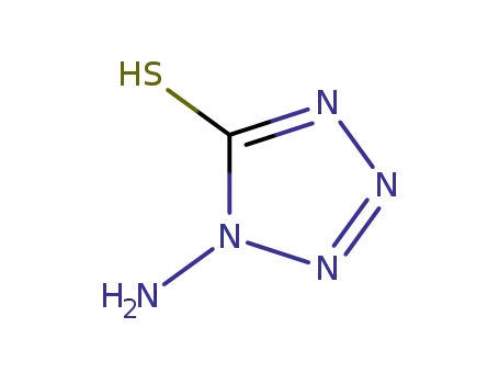 Molecular Structure of 84994-31-0 (1-amino-1,2-dihydro-5H-tetrazole-5-thione)