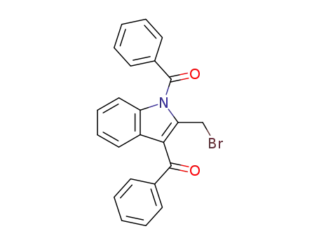 1,3-dibenzoyl-2-bromomethylindole