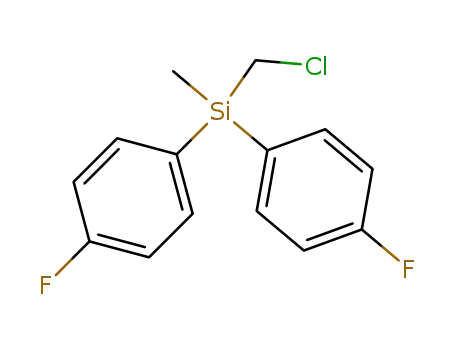 Silane, (chloromethyl)bis(4-fluorophenyl)methyl-
