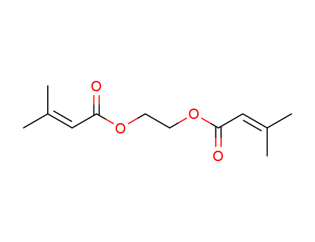 2-Butenoic acid,3-methyl-, 1,2-ethanediyl ester (9CI)