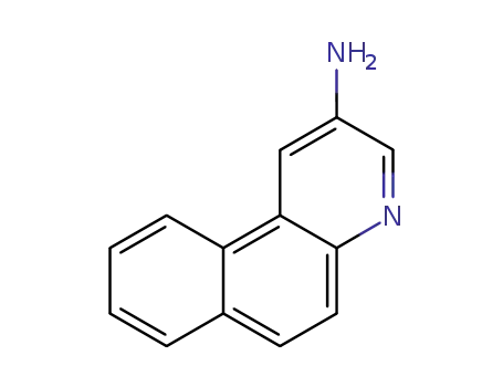 Molecular Structure of 68633-88-5 (2-AMINOBENZO(F)QUINOLINE)