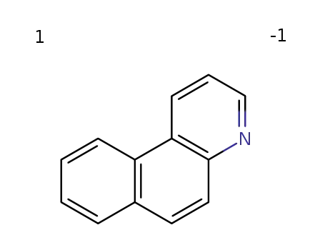 Molecular Structure of 72490-90-5 (benzo<f>quinoline radical ion)