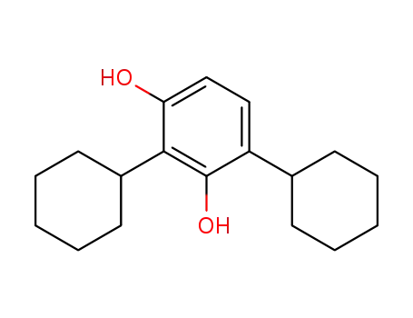 Molecular Structure of 118163-41-0 (2,4-dicyclohexyl-1,3-dihydroxybenzene)