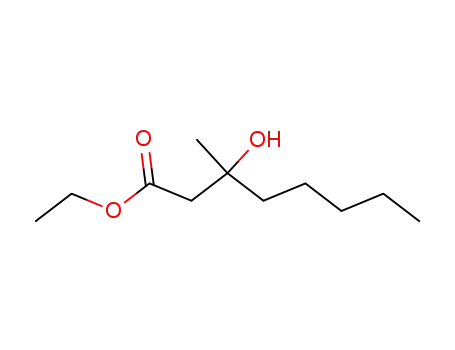Molecular Structure of 85554-68-3 (ethyl 3-hydroxy-3-methyloctanoate)