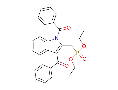 diethyl <2-(1,3-dibenzoylindoly)methyl>phosphonate