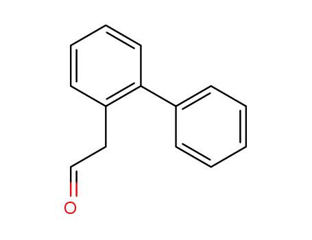 Molecular Structure of 90401-64-2 ([1,1'-Biphenyl]-2-acetaldehyde)