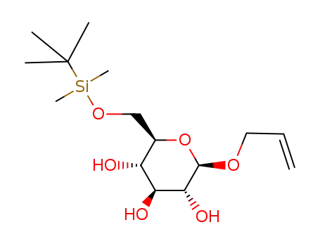 allyl 6-O-(tert-butyldimethylsilyl)-β-D-glucopyranoside