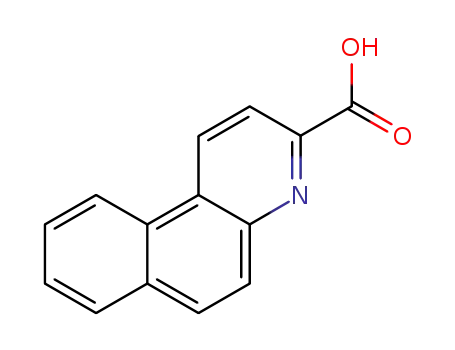 Molecular Structure of 65714-31-0 (Benzo[f]quinoline-3-carboxylic acid)
