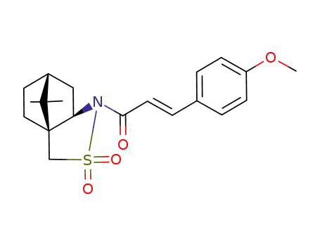 (1S)-N-(p-methoxycinamoyl)-2,10-camphorsultam